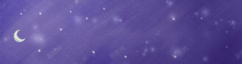 冬天雪景banner创意设计背景