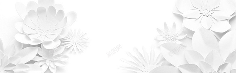 白色花朵纹理质感图jpg设计背景_新图网 https://ixintu.com 白色 花朵 纹理 质感 简约 海报banner