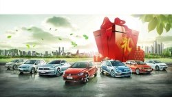 汽车活动大众汽车新春特卖会活动海报背景模板高清图片
