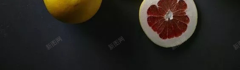 水果艺术宣传海报设计psd设计背景_新图网 https://ixintu.com 小清新 唯美 宣传 柚子 简约 深色 个性 创意