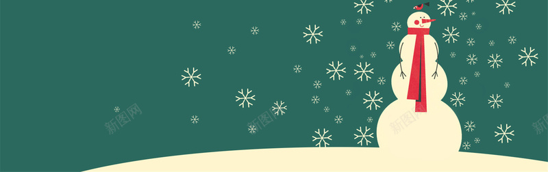 圣诞banner创意背景jpg设计背景_新图网 https://ixintu.com 海报banner