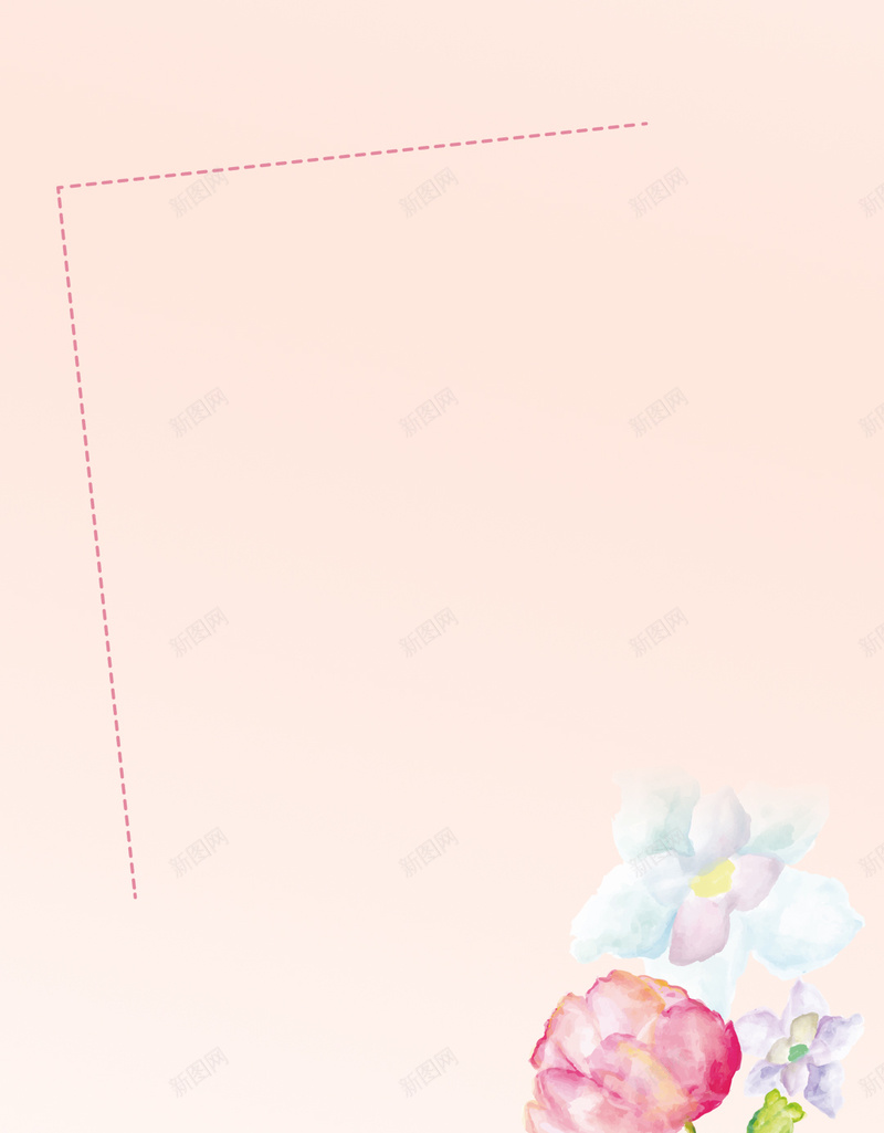 粉色花朵母亲节H5分层背景psd设计背景_新图网 https://ixintu.com 母亲节 框架 温馨 粉色 花朵 简约 H5 分层背景