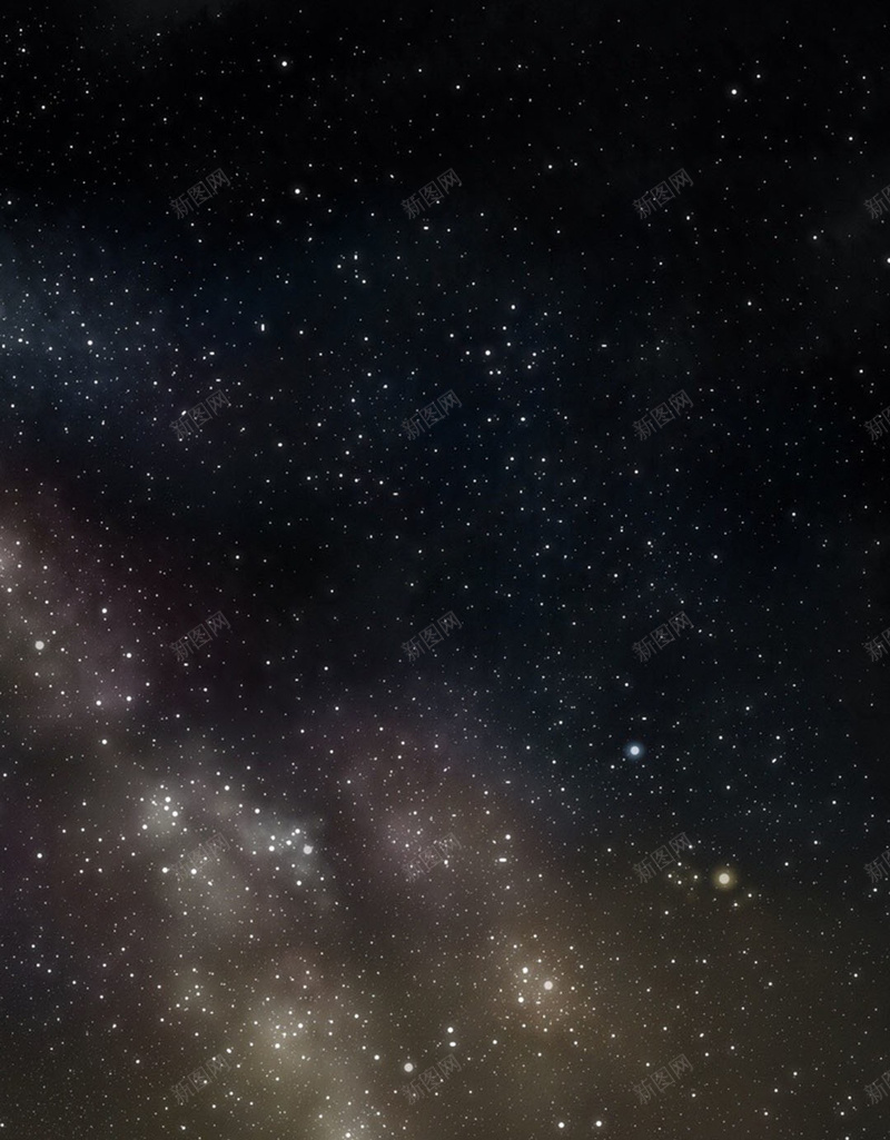 星空下的水平面H5素材背景jpg设计背景_新图网 https://ixintu.com 唯美 夜晚 星星 星空 星际 H5素材 大气 浩瀚