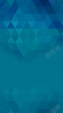 蓝色扁平化几何背景背景