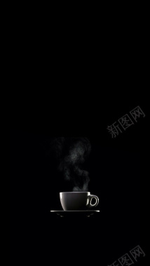 咖啡H5背景背景