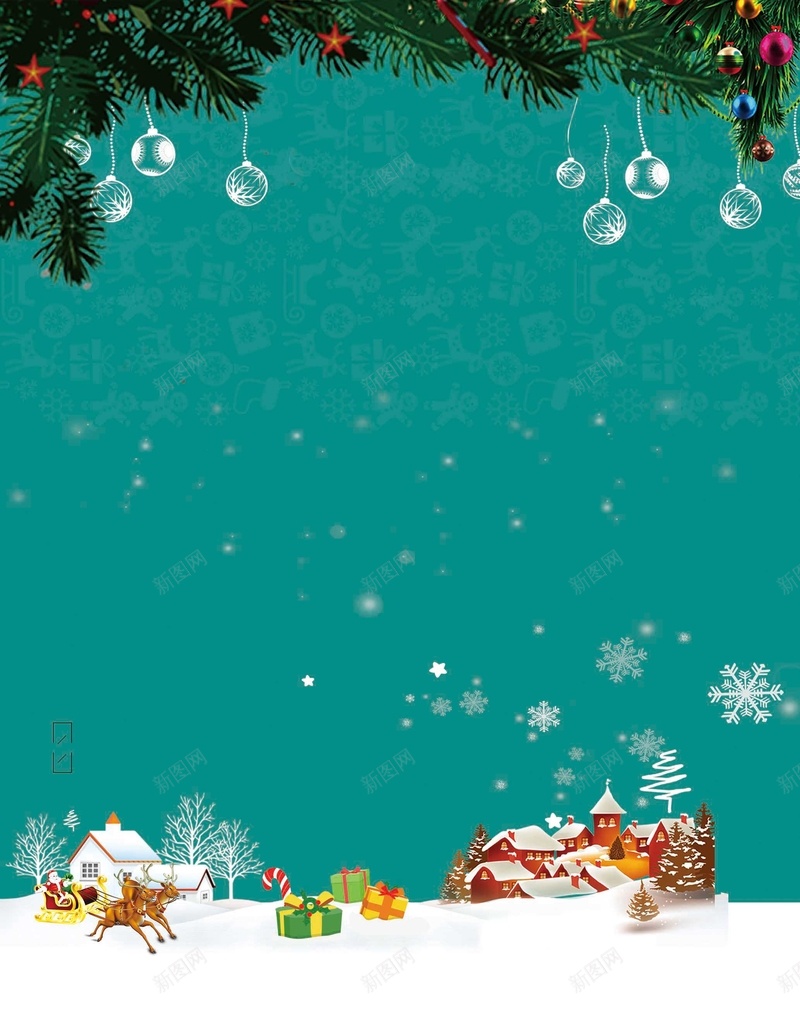 清新唯美绿色圣诞广告背景jpg设计背景_新图网 https://ixintu.com 圣诞广告 唯美 圣诞 清新 绿色 圣诞背景 圣诞节 雪 圣诞树 绿色背景 圣诞海报