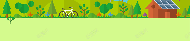 卡通自然环境海报背景psd设计背景_新图网 https://ixintu.com 保护环境 环保海报 绿色出行 绿色地球 绿色环保 绿色环境 绿色背景 绿色自然 自然环境