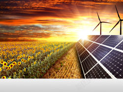 太阳能海报太阳能环保海报高清图片