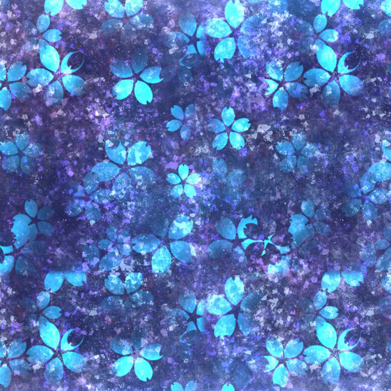 紫底蓝花梦幻纹理背景jpg设计背景_新图网 https://ixintu.com 紫色 蓝色 花朵 梦幻 纹理 浪漫 渐变 主图 质感
