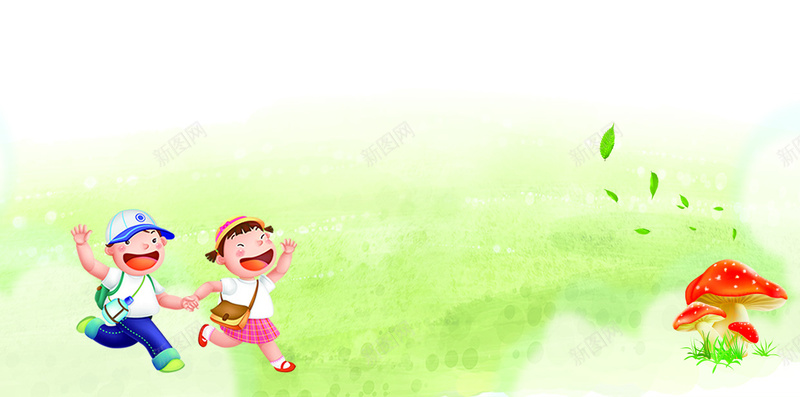 卡通H5背景psd设计背景_新图网 https://ixintu.com 卡通 小孩子 可爱 儿童节 童趣 H5 h5 手绘