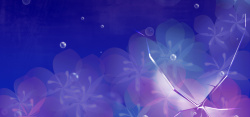明信片模板紫色梦幻艺术背景高清图片