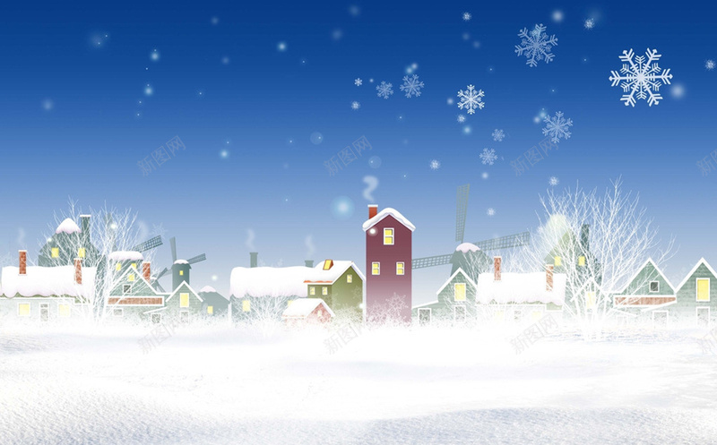 下雪的阶街道背景图jpg设计背景_新图网 https://ixintu.com 卡通 温暖 灯光 街道 雪夜 童趣 手绘