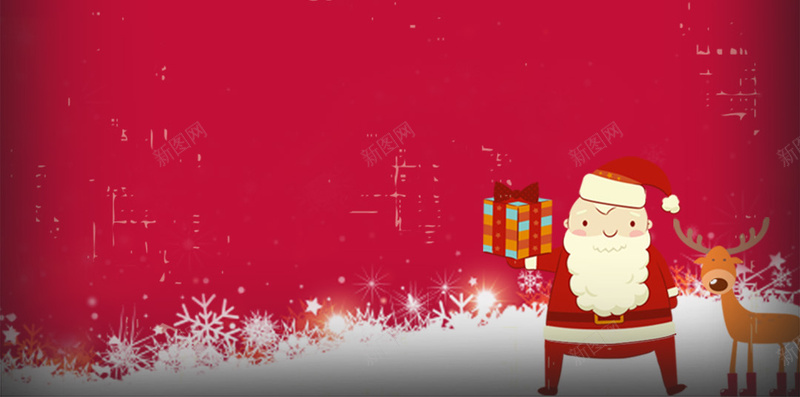 红色圣诞卡通礼物H5背景素材psd设计背景_新图网 https://ixintu.com 红色 卡通 童趣 手绘 圣诞PSD分层H5背景素材 礼物H5背景素材