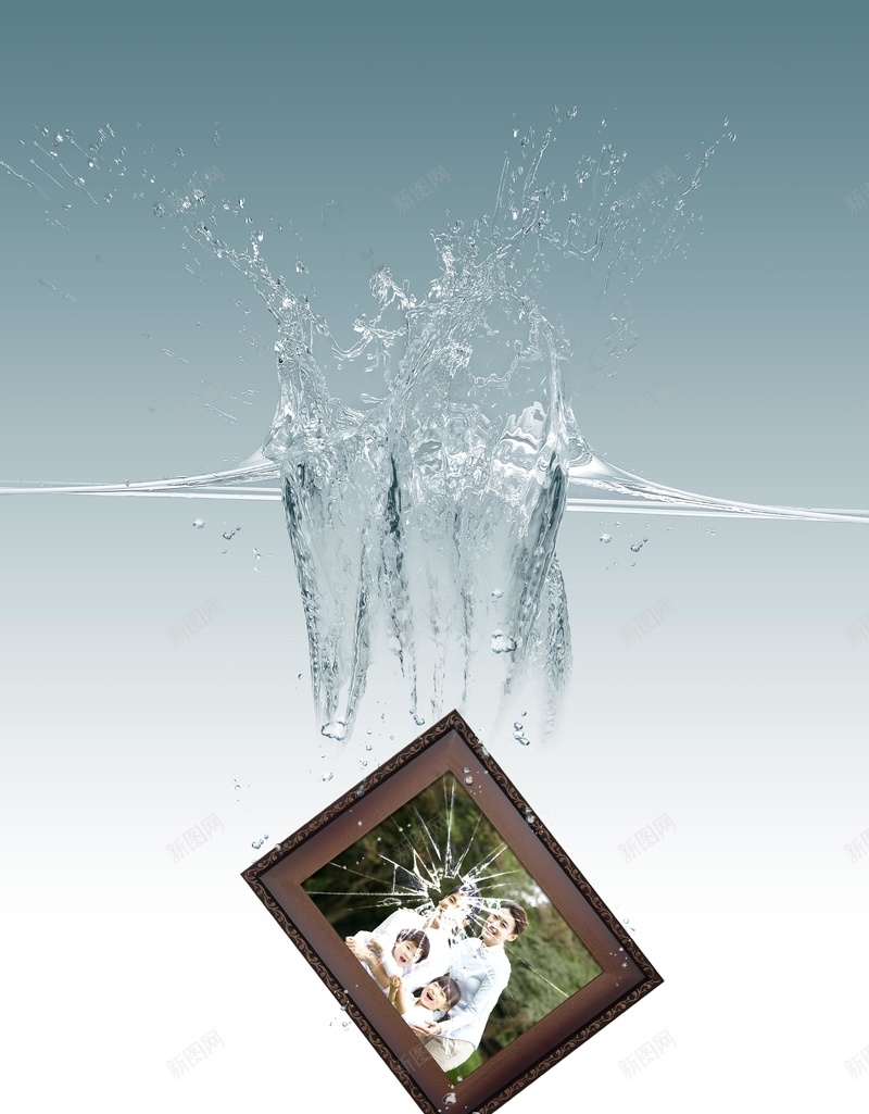 创意水背景jpg设计背景_新图网 https://ixintu.com 创意 动感 水流 海报 水 科技 科幻 商务