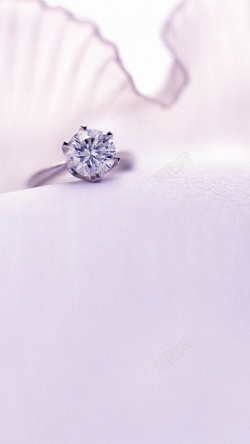 永恒的爱情钻石戒指H5背景高清图片