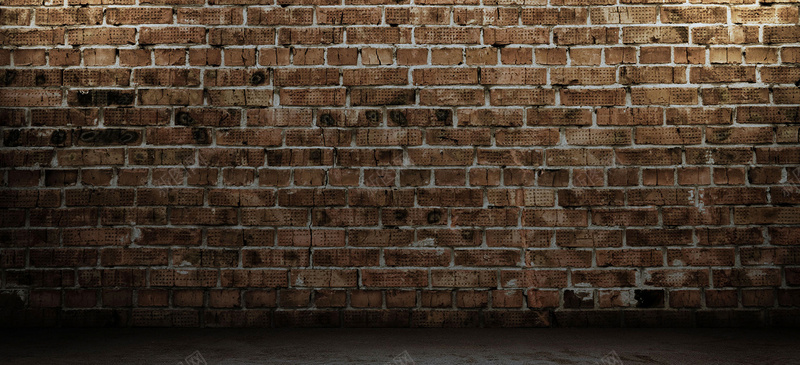 砖墙砖头石砖灯光光效砖墙背景背景