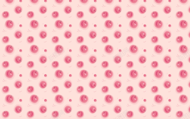 粉嫩红苹果背景纹理背景