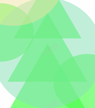 淡绿色扁平化几何图案背景材料背景