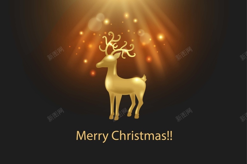 金鹿圣诞节海报素材背景jpg设计背景_新图网 https://ixintu.com 圣诞节背景 圣诞背景 圣诞金鹿 背景素材 金鹿素材
