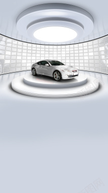 汽车销售素材简约汽车销售PS源文件H5背景素材背景
