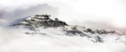 冬季高山背景图唯美雪山白色高清海报背景高清图片