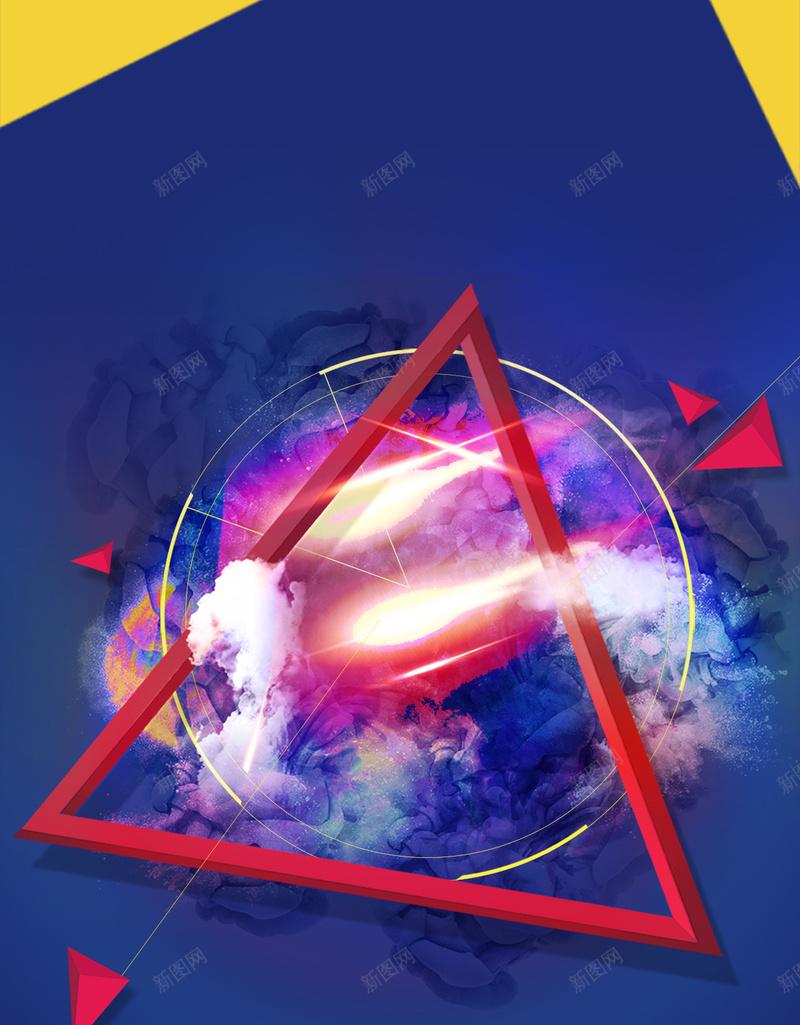 炫酷H5背景psd设计背景_新图网 https://ixintu.com 炫酷 炫彩 几何 立体 云 H5背景 蓝色 H5 h5 扁平 渐变
