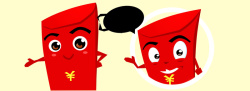 对话红包红包对话海报创意个性设计高清图片