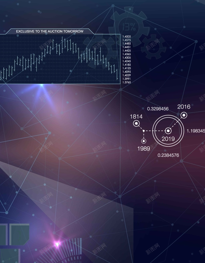 简约科技蓝色大数据大气背景jpg设计背景_新图网 https://ixintu.com 蓝色背景 互联网 信息 科技 简约 大数据 网络 电脑 人工智能 圆圈 光斑 大气背景