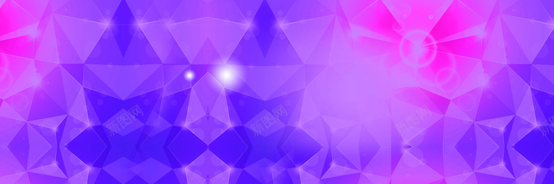 梦幻唯美紫色背景jpg设计背景_新图网 https://ixintu.com 三角 唯美 梦幻 紫色 色块 海报banner 浪漫