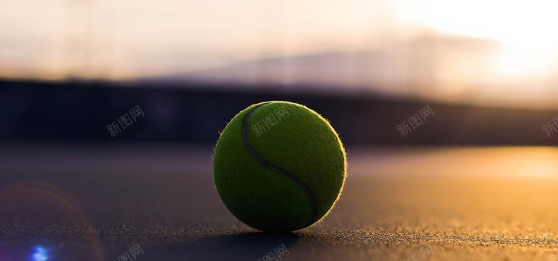唯美网球背景背景