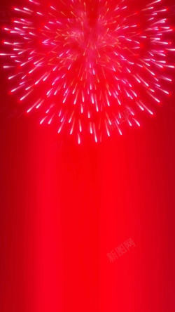微商朋友圈素材微信微商招募红色烟花背景高清图片