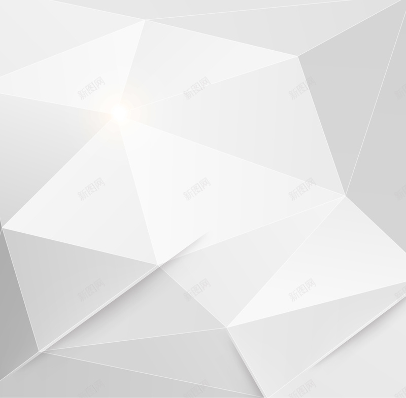 白色几何矢量背景eps设计背景_新图网 https://ixintu.com 白色 渐变 几何 立体 商务 简约 矢量背景忧伤 扁平