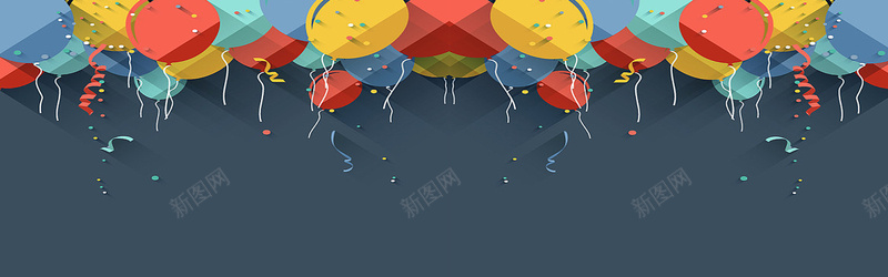 气球底图背景