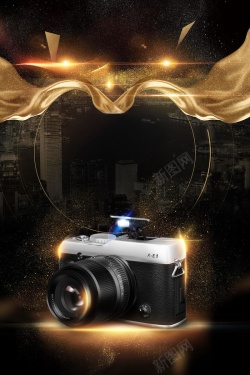 照相机psd源文件高科技数码相机促销高清图片