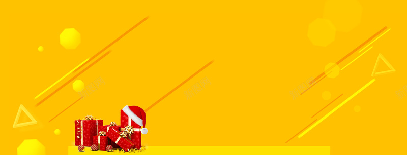 淘宝圣诞节活动banner背景背景