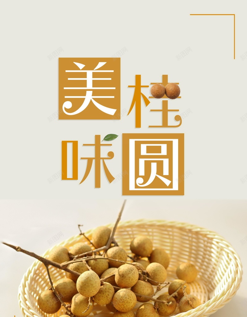 简约水果美味桂圆jpg设计背景_新图网 https://ixintu.com 桂圆干 桂圆肉 龙眼干 特产 龙眼 桂圆 水果 平面设计 分层文件 PSD源文件 150PPI