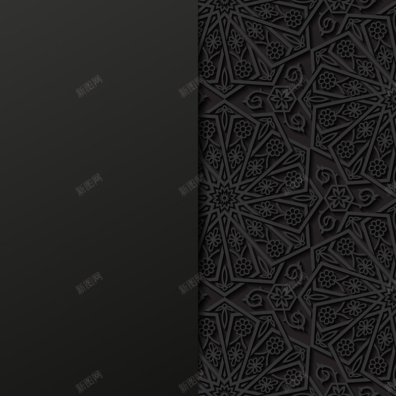黑色简约扁平化花纹纹理背景jpg设计背景_新图网 https://ixintu.com 黑色 简约 扁平化 花纹 纹理 花 主图 质感
