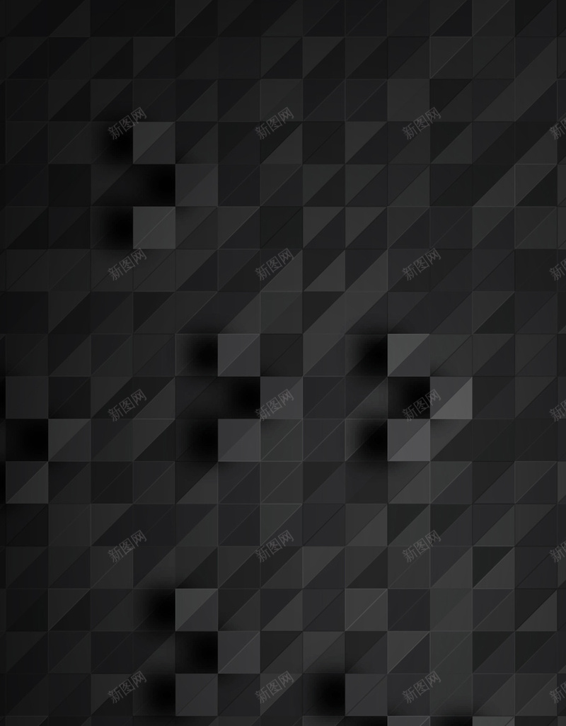 黑色立体H5背景jpg设计背景_新图网 https://ixintu.com 几何 扁平 渐变 立体 黑色 H5背景 H5 h5