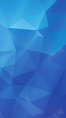 蓝色背景上的图形H5素材背景背景