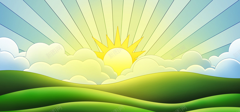 卡通背景jpg设计背景_新图网 https://ixintu.com 卡通 可爱 六一 儿童节 海报banner 摄影 风景