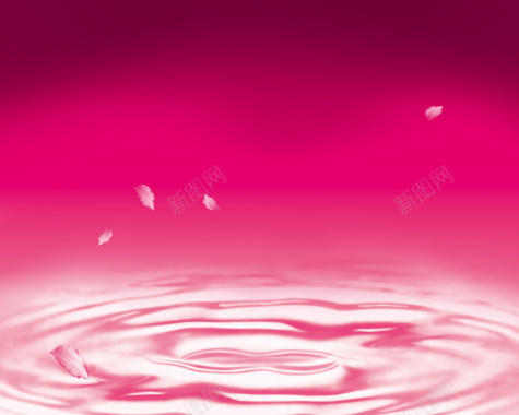 粉红水海报背景素材背景