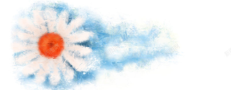 斑驳蓝色花卉背景psd设计背景_新图网 https://ixintu.com 海报banner 蓝色背景 卡通 手绘 童趣 手绘花朵