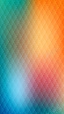 彩色格子矢量图H5背景背景
