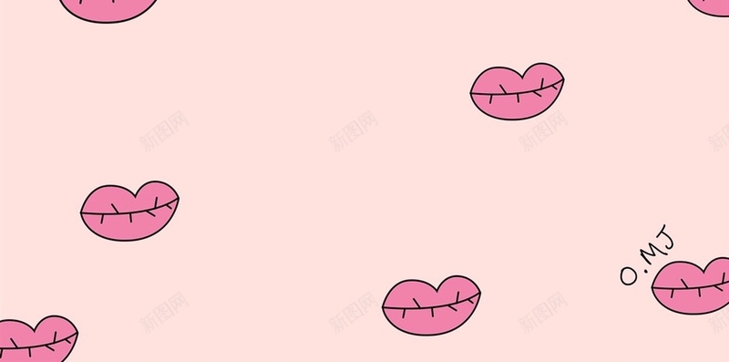kiss嘴唇爱情h5背景jpg设计背景_新图网 https://ixintu.com 图案 背景 红唇 嘴唇 kiss H5 h5 卡通 童趣 手绘