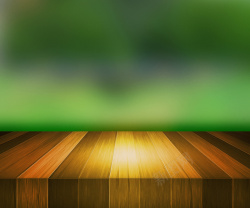 站台海报木质桌面模糊背景素材高清图片