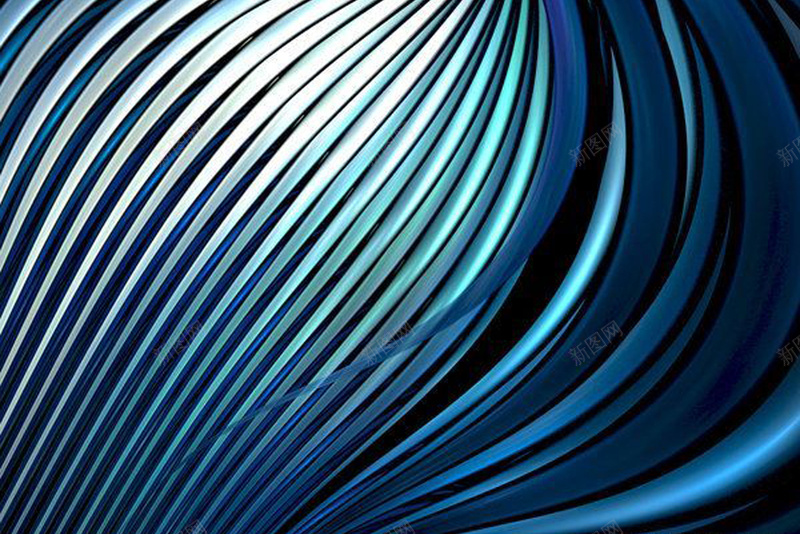 蓝色曲线金属质感背景jpg设计背景_新图网 https://ixintu.com 金属质感 曲线 科幻 科技 蓝色 冷静冷静 商务
