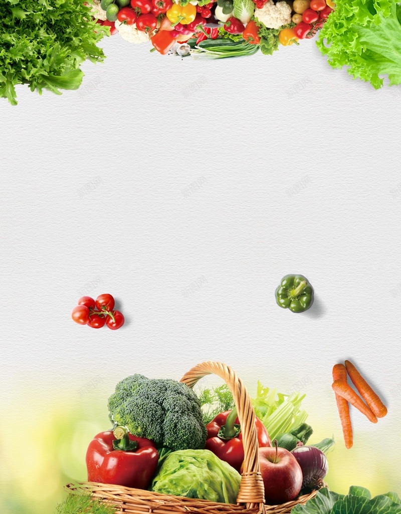 绿色新鲜蔬菜海报psd设计背景_新图网 https://ixintu.com 农家蔬菜 有机蔬菜 新鲜 时蔬 蔬菜 新鲜时蔬 蔬菜超市广告 营养 蔬菜配送