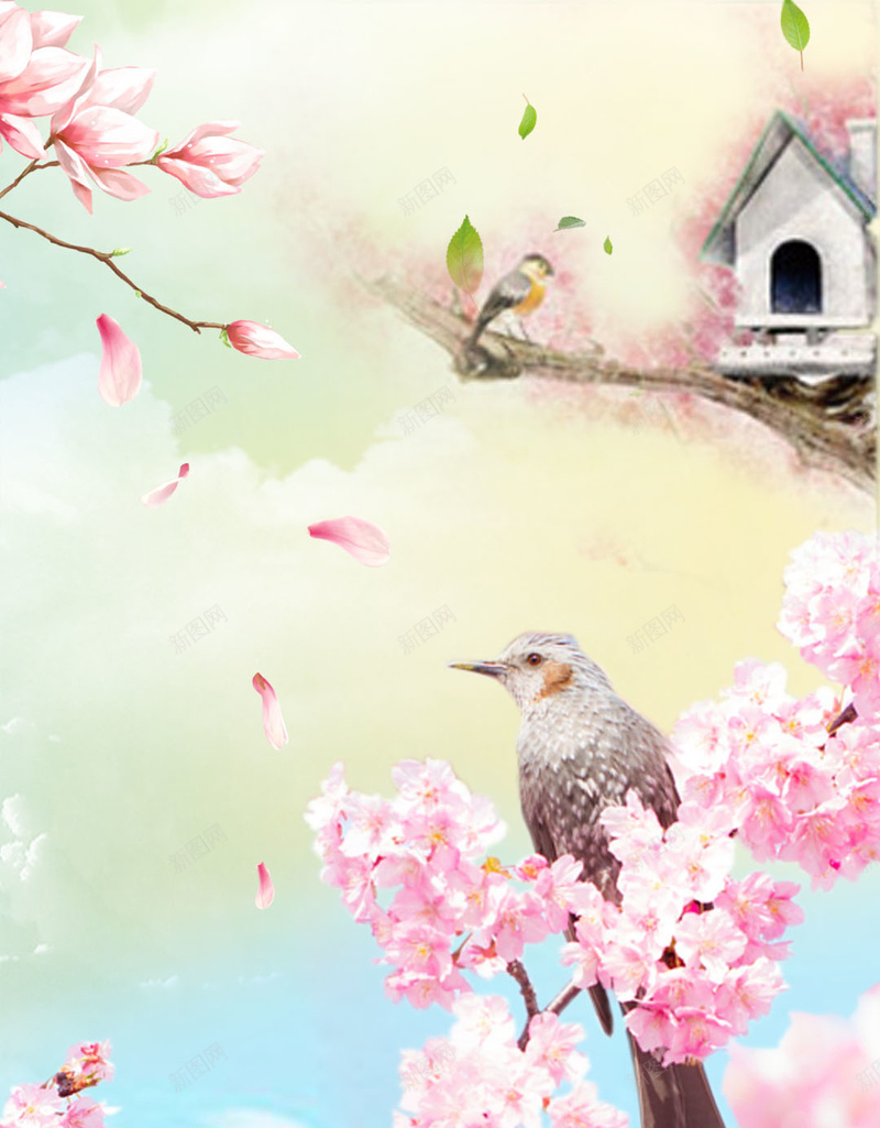 春天春景春花h5背景背景图片免费下载 素材m Pybqssbng 新图网 春天春景春花h5背景背景图片免费下载 素材m Pybqssbng 新图网