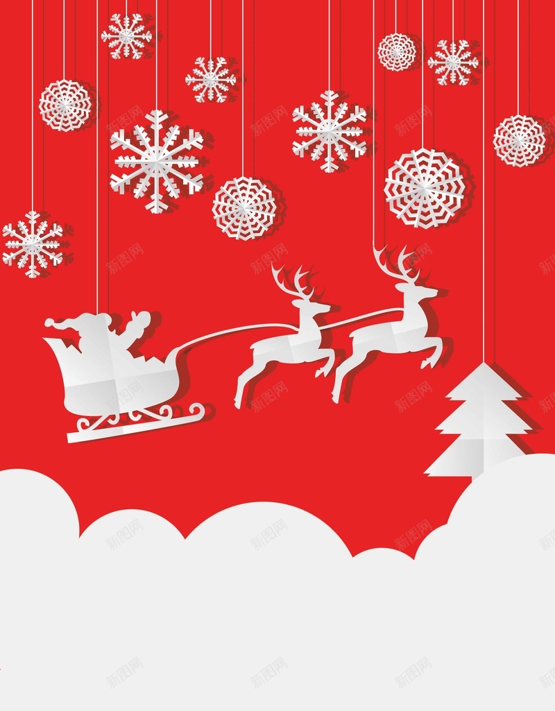 大气红色商场圣诞节促销海报psd设计背景_新图网 https://ixintu.com 圣诞节海报 平安夜海报 圣诞快乐 圣诞树 圣诞 圣诞礼物 新品上市 节日派对 冬季圣诞感恩节