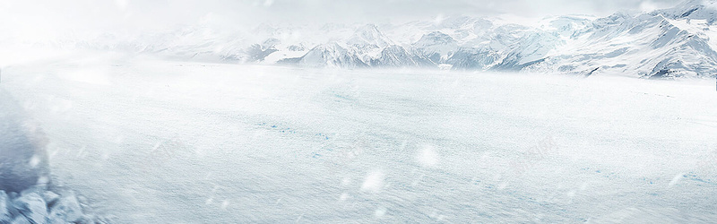 雪景背景图jpg设计背景_新图网 https://ixintu.com 海报banner 下雪 大山 文艺 雪景 小清新 简约